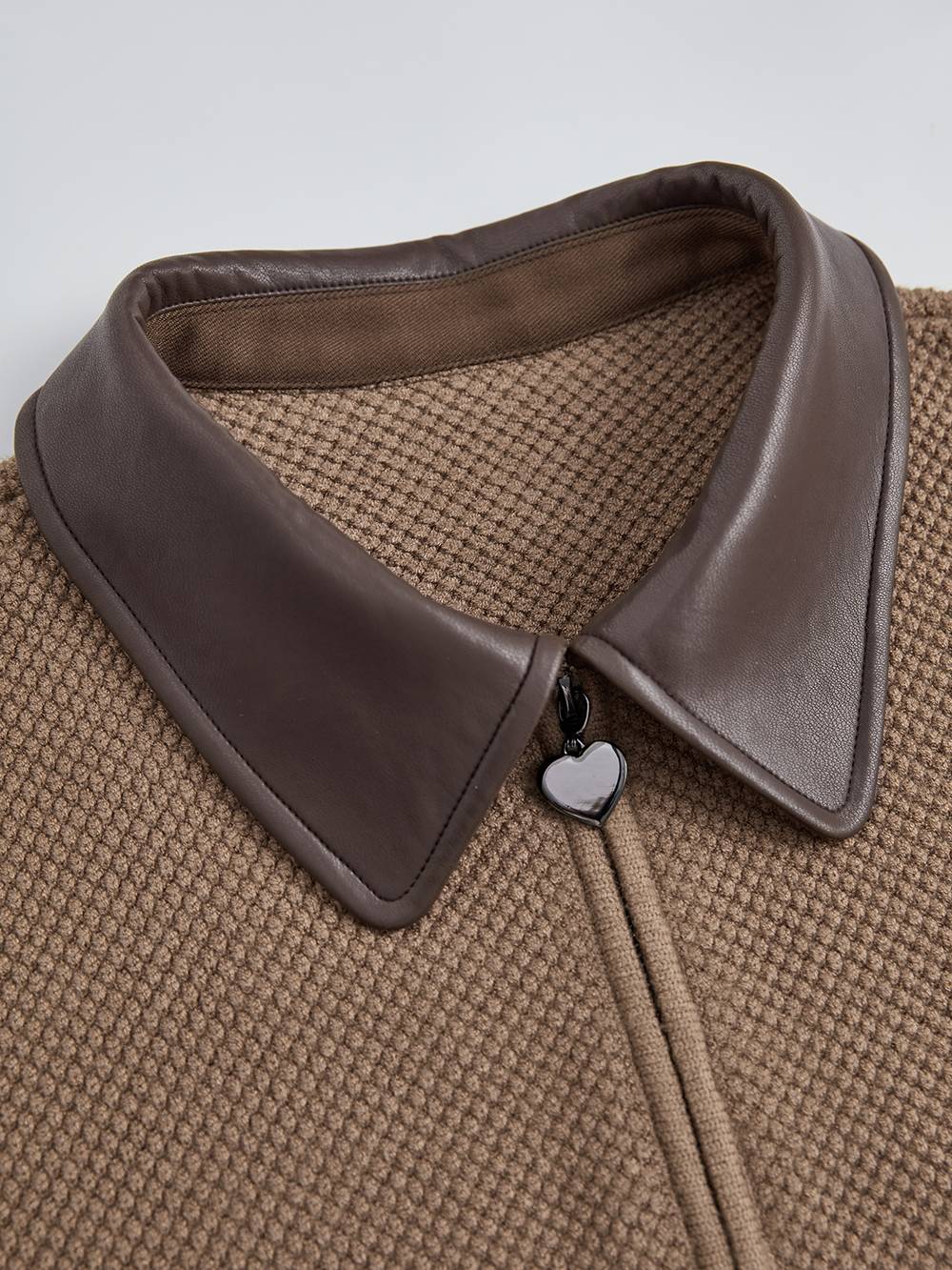 Double Zip Cardigan Sweater