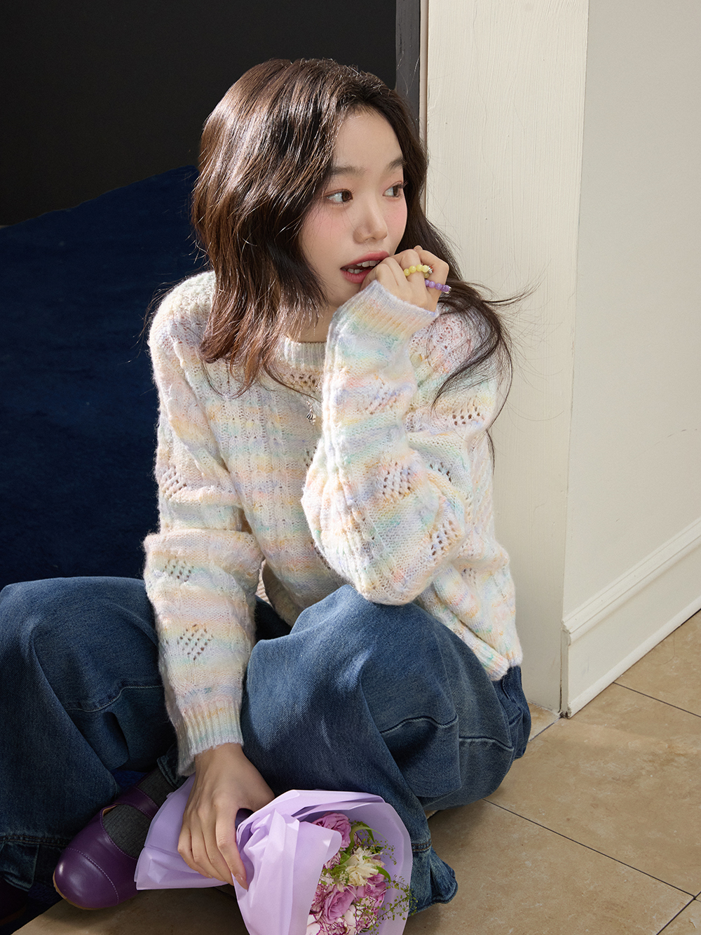 Pastel Rainbow Sweater