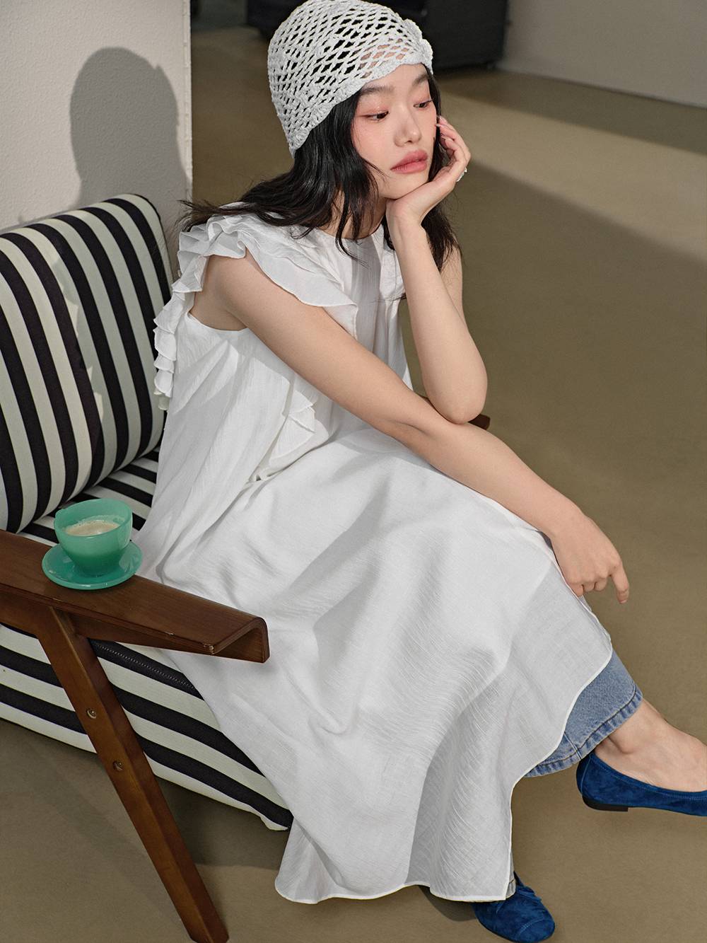 Asymmetrical Hem Dress