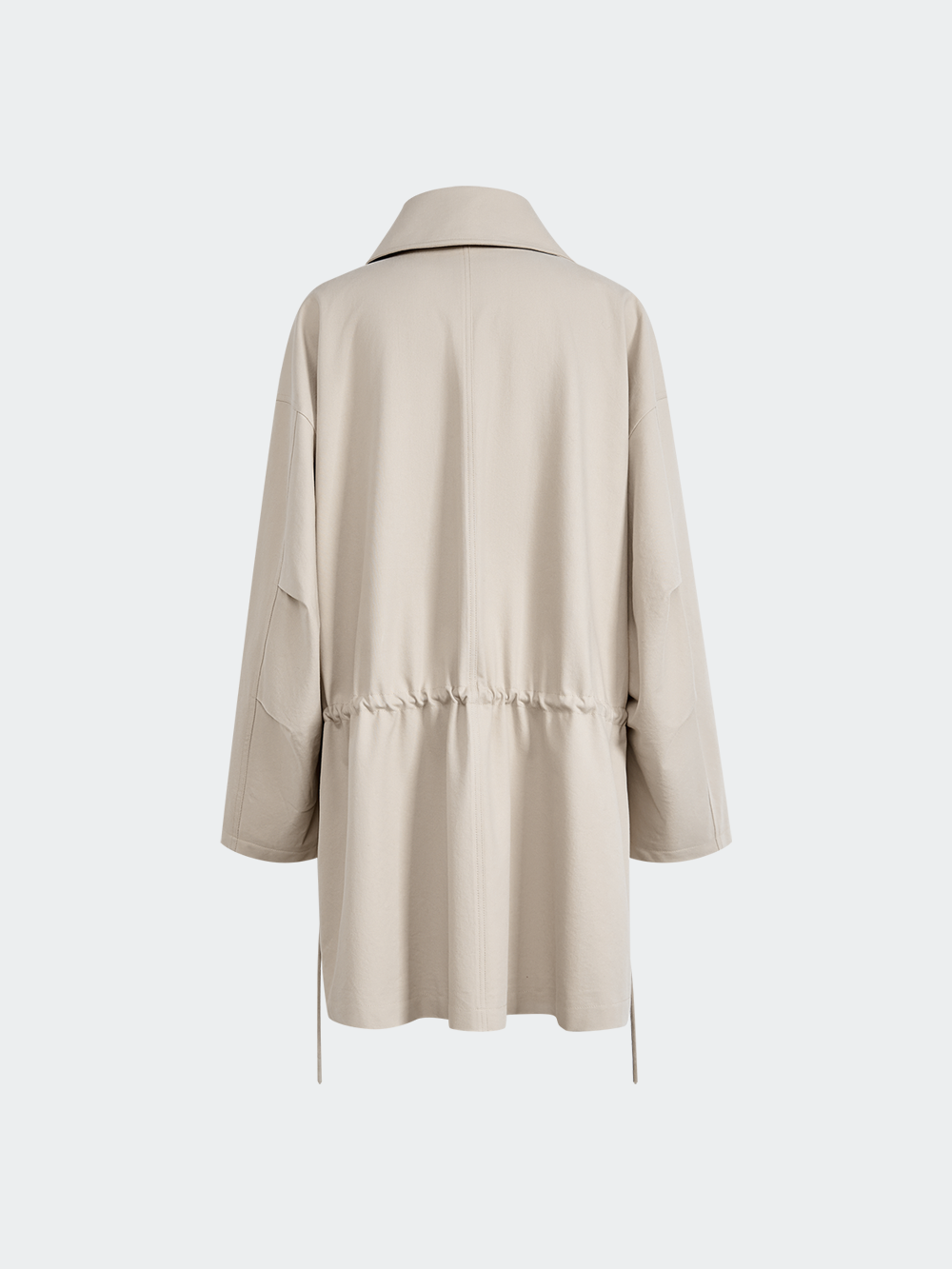 Double Layer Mid-Length Coat