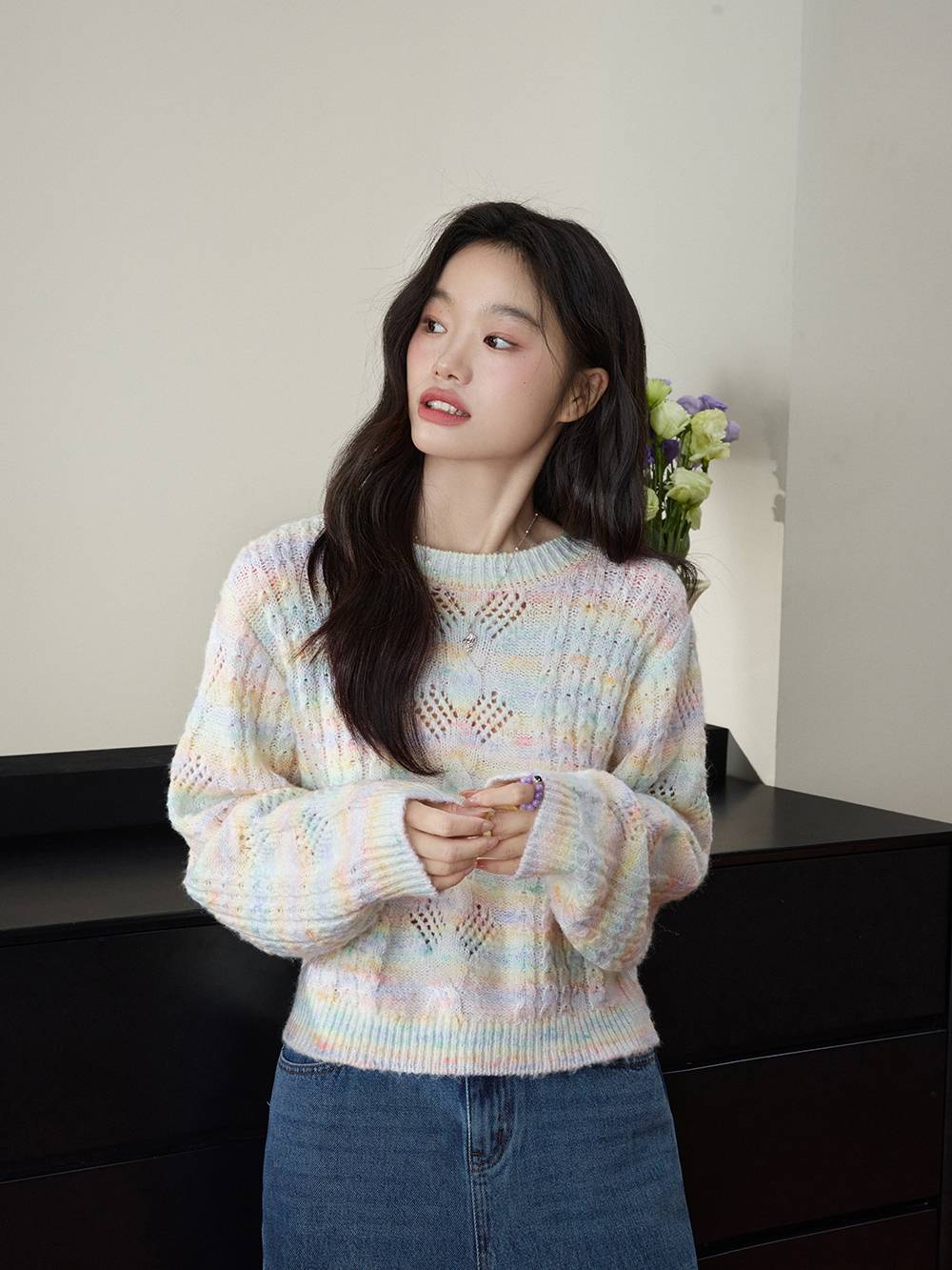 Pastel Rainbow Sweater