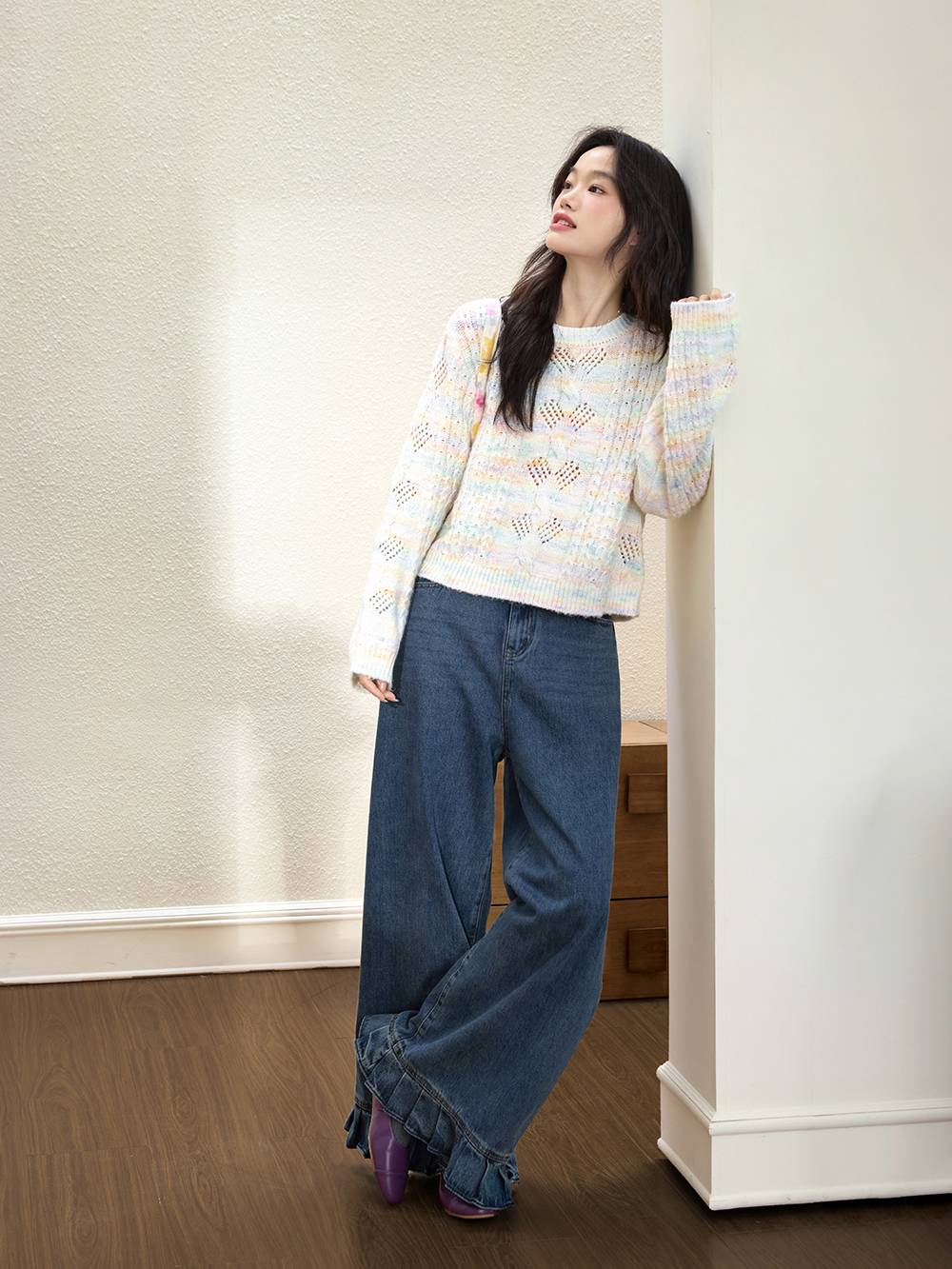 Pastel Rainbow Sweater