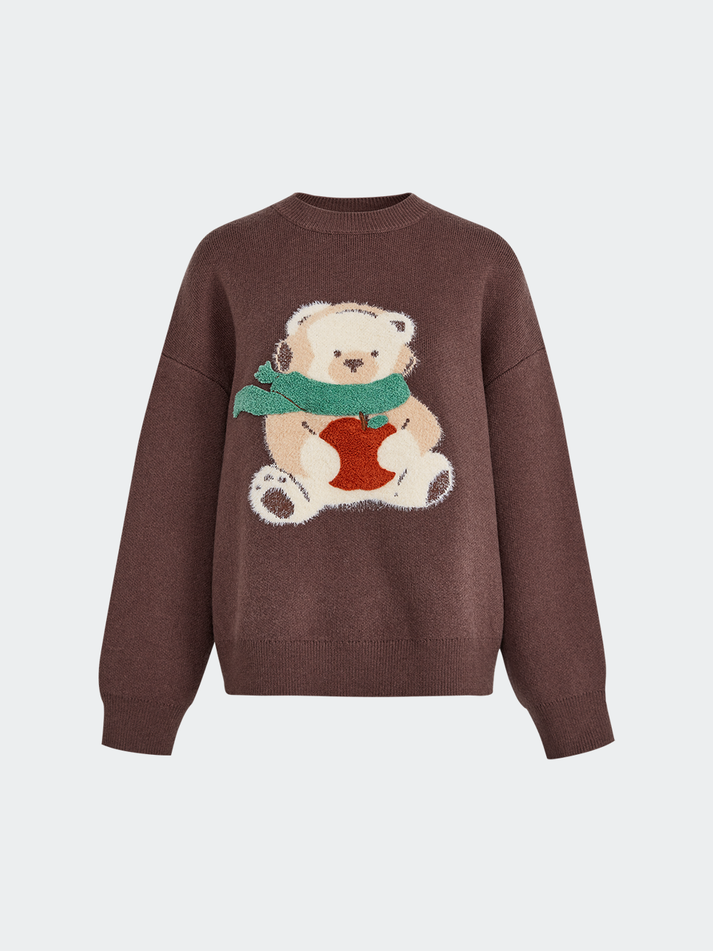 Bear Embroidered Sweater