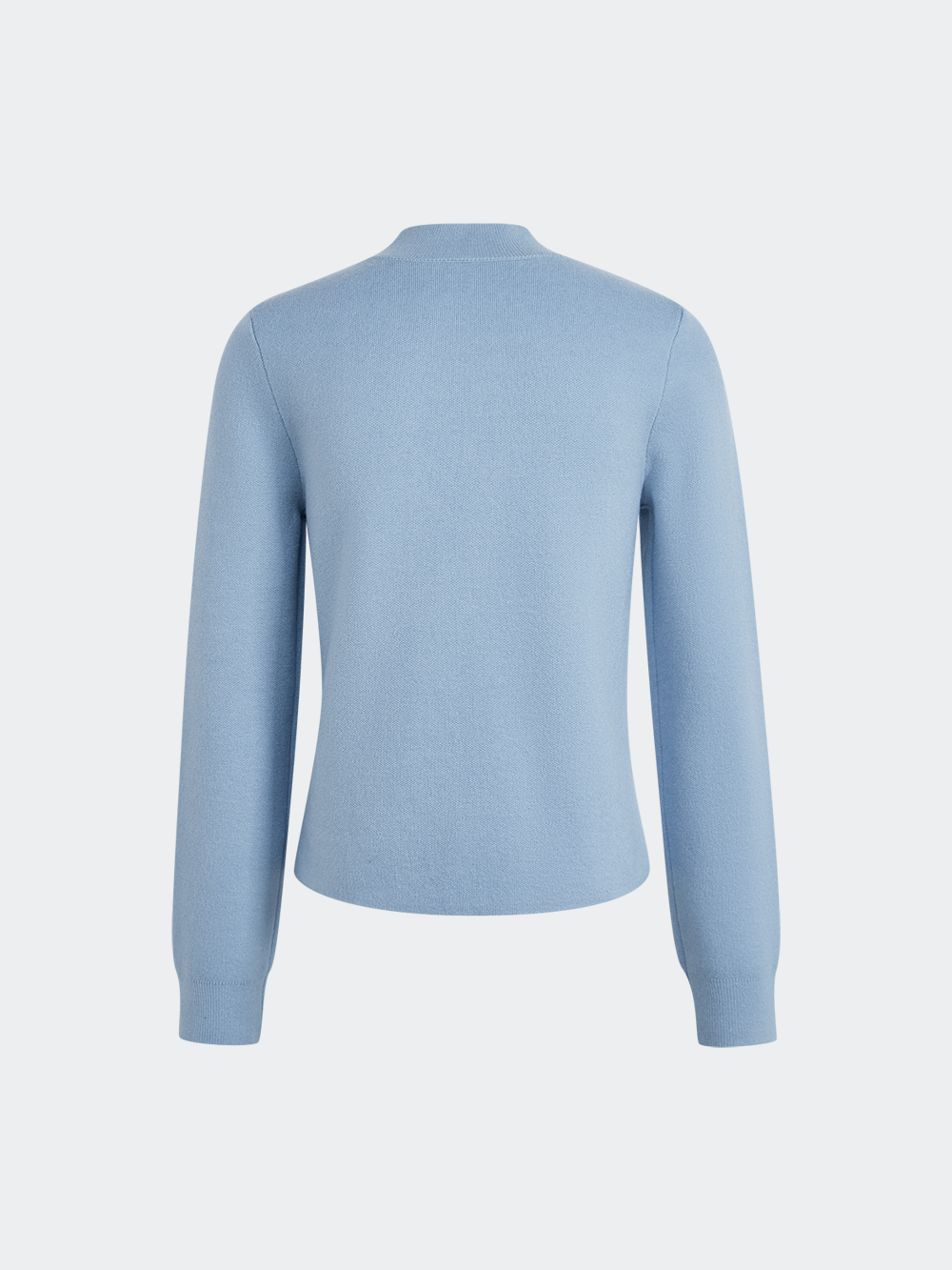 Fair Isle Mock Neck Sweater