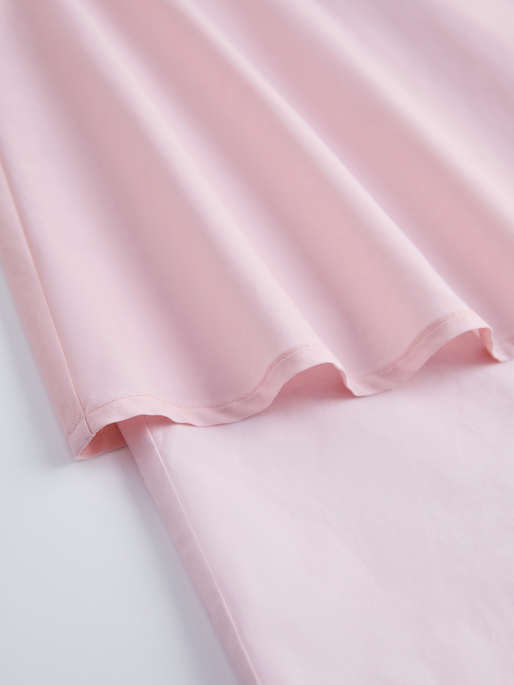 Pink Layered Look Blouse