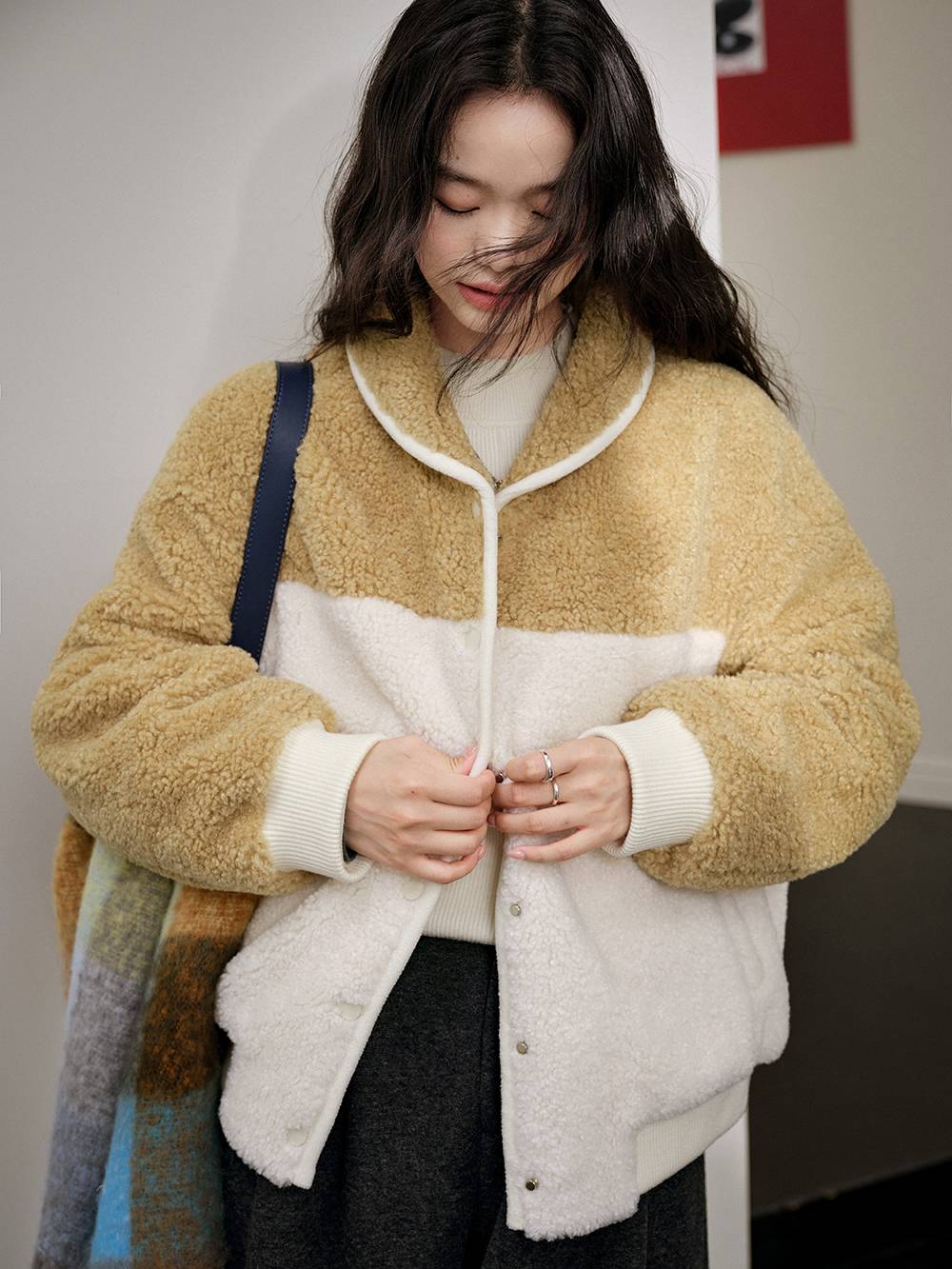 Faux Shearling Jacket