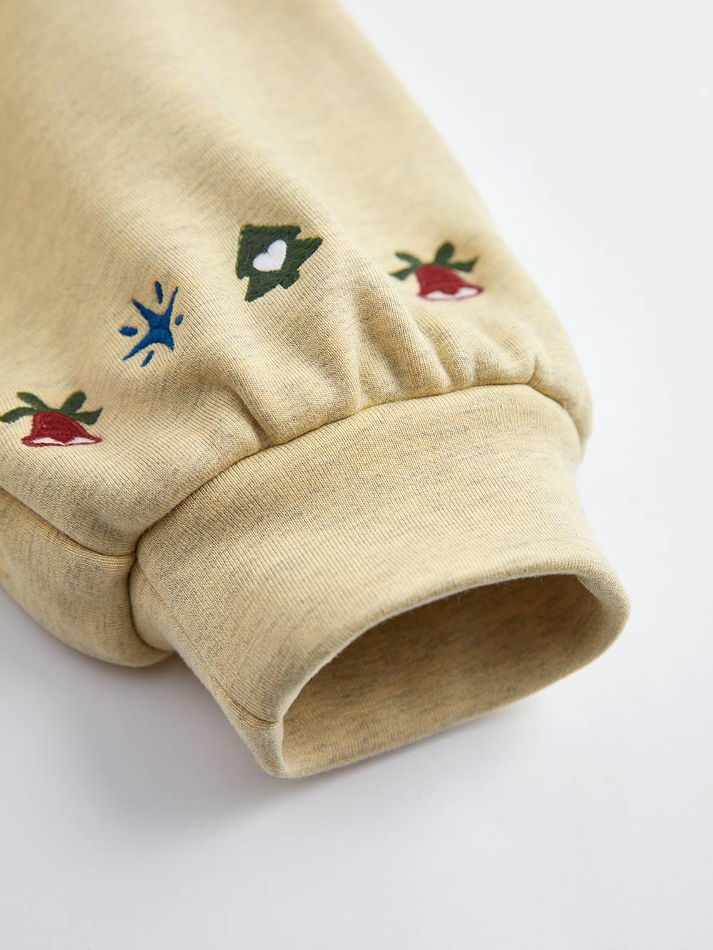 Embroidered Zip Up Hoodie