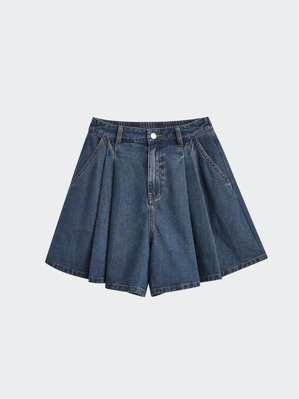 A-line Denim Shorts