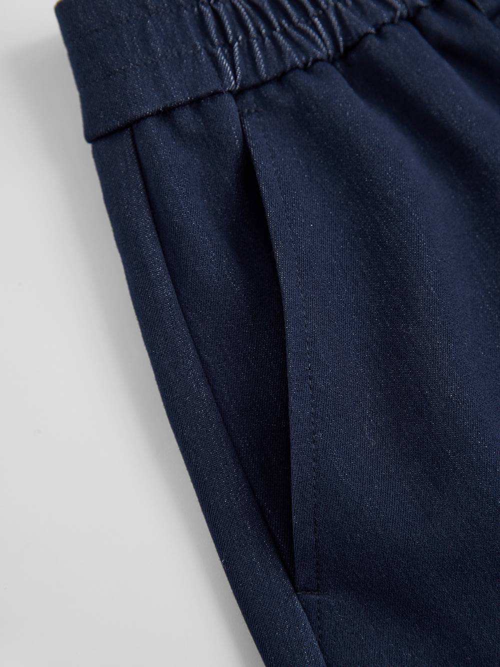 Wrap Tie Wide-Leg Pants