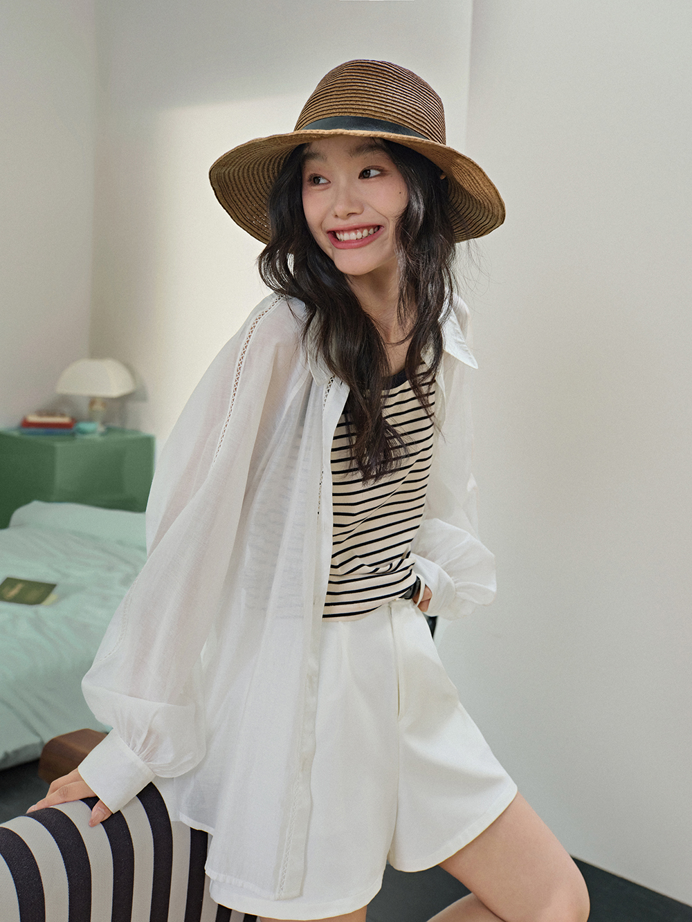 Iridescent Overlay Shirt