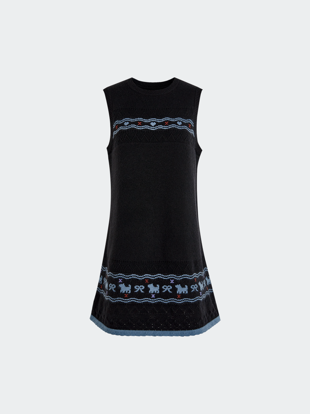 Fair Isle Knit Dress