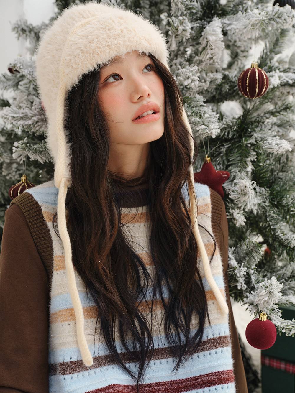 Sleeveless Multi Stripe Dress