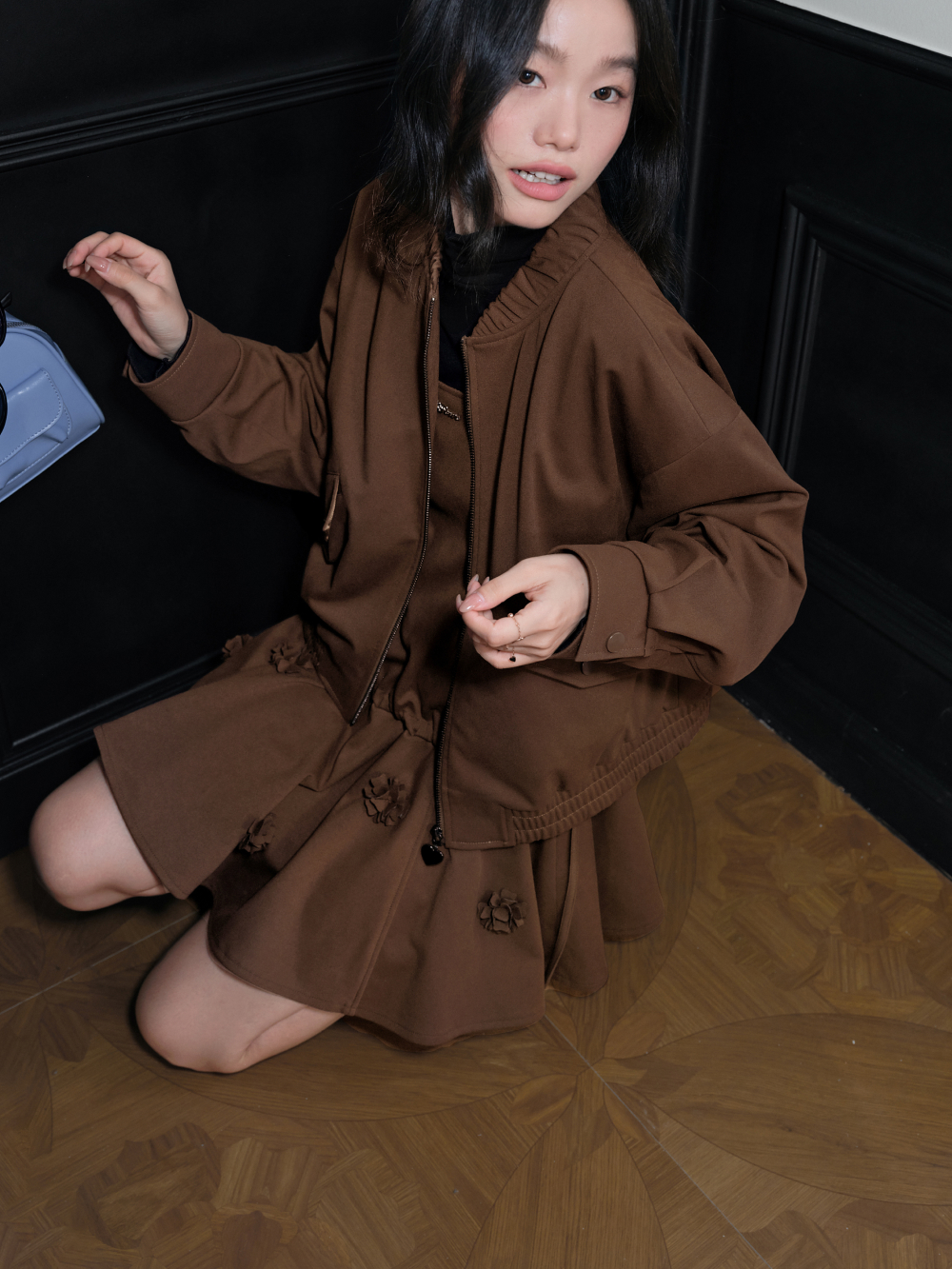 Bomber Jacket and Dress