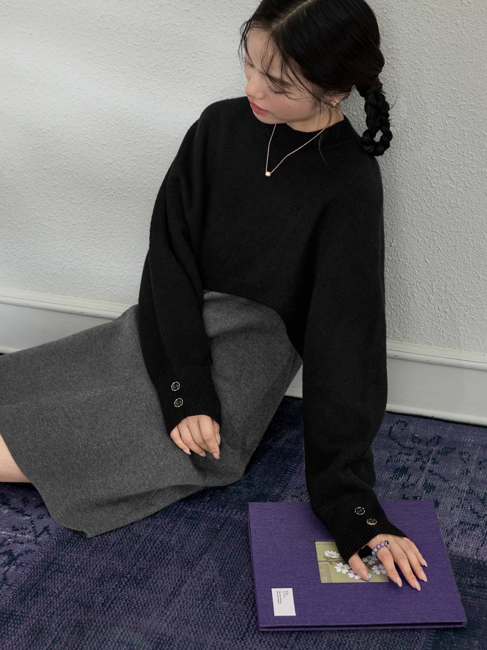 Asymmetrical Sweater and Dress