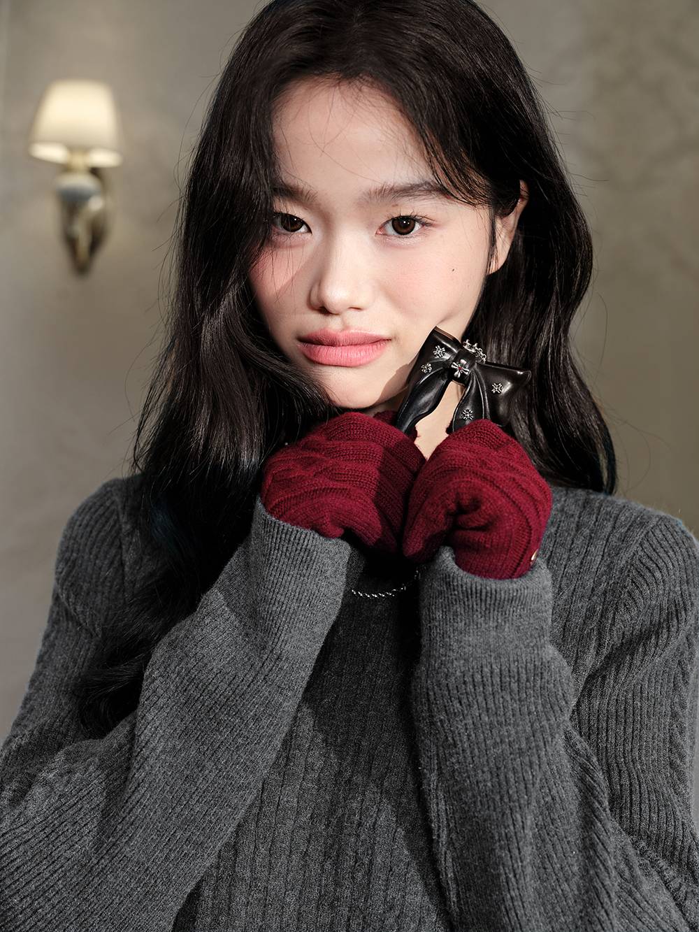 Layered Lace Hem Dress