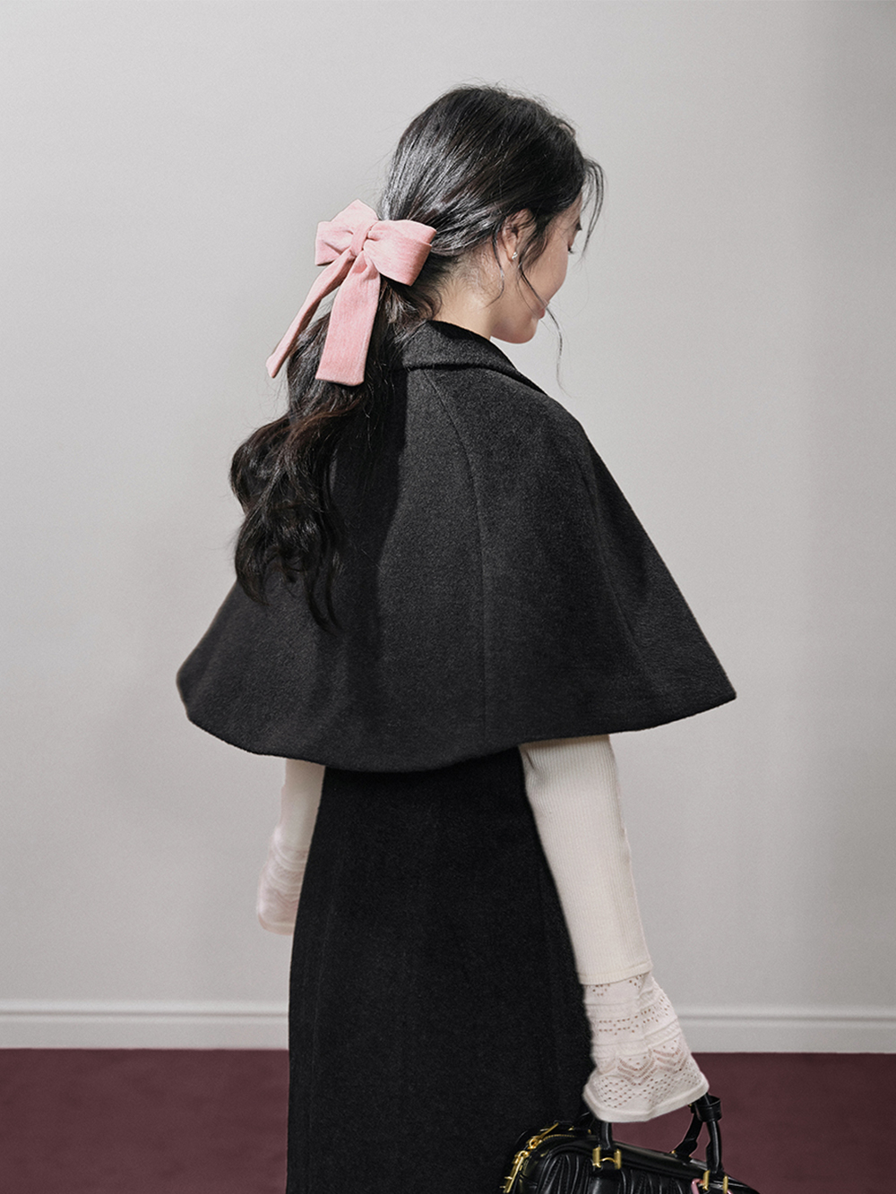 Pink Bow Cape and Dress