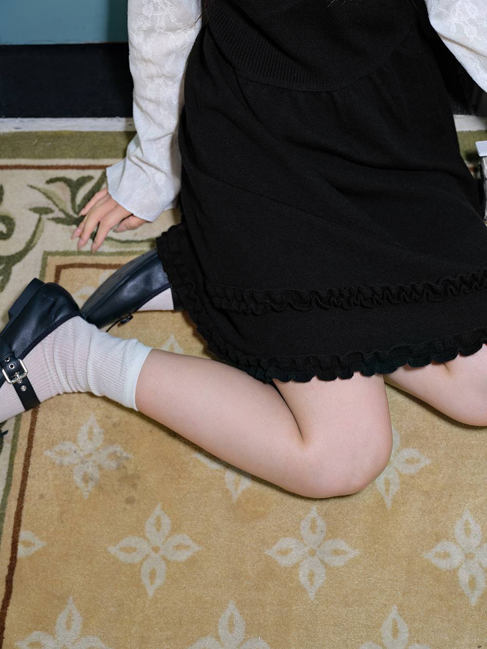 Cami Dress and Lace Top