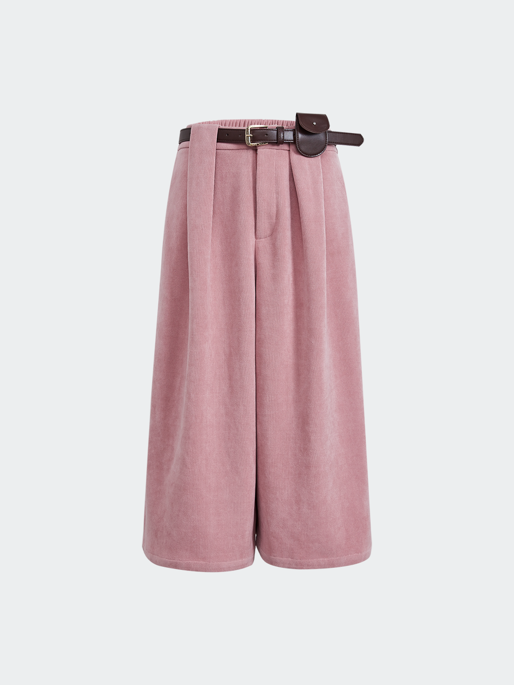 Cropped Wide Leg Pants
