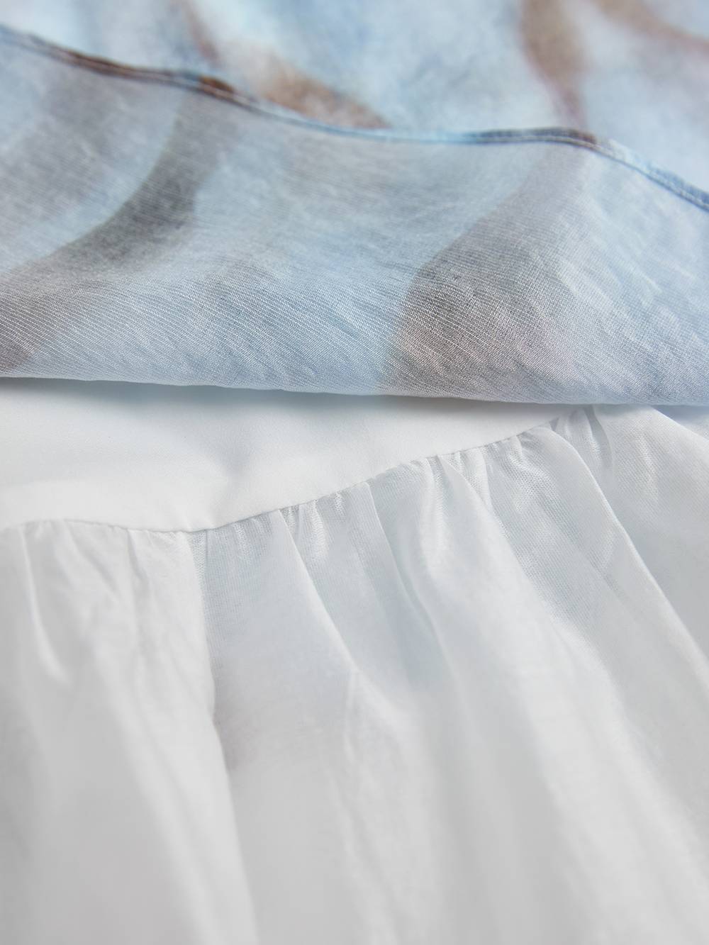 Blurred Stripe Layered Dress