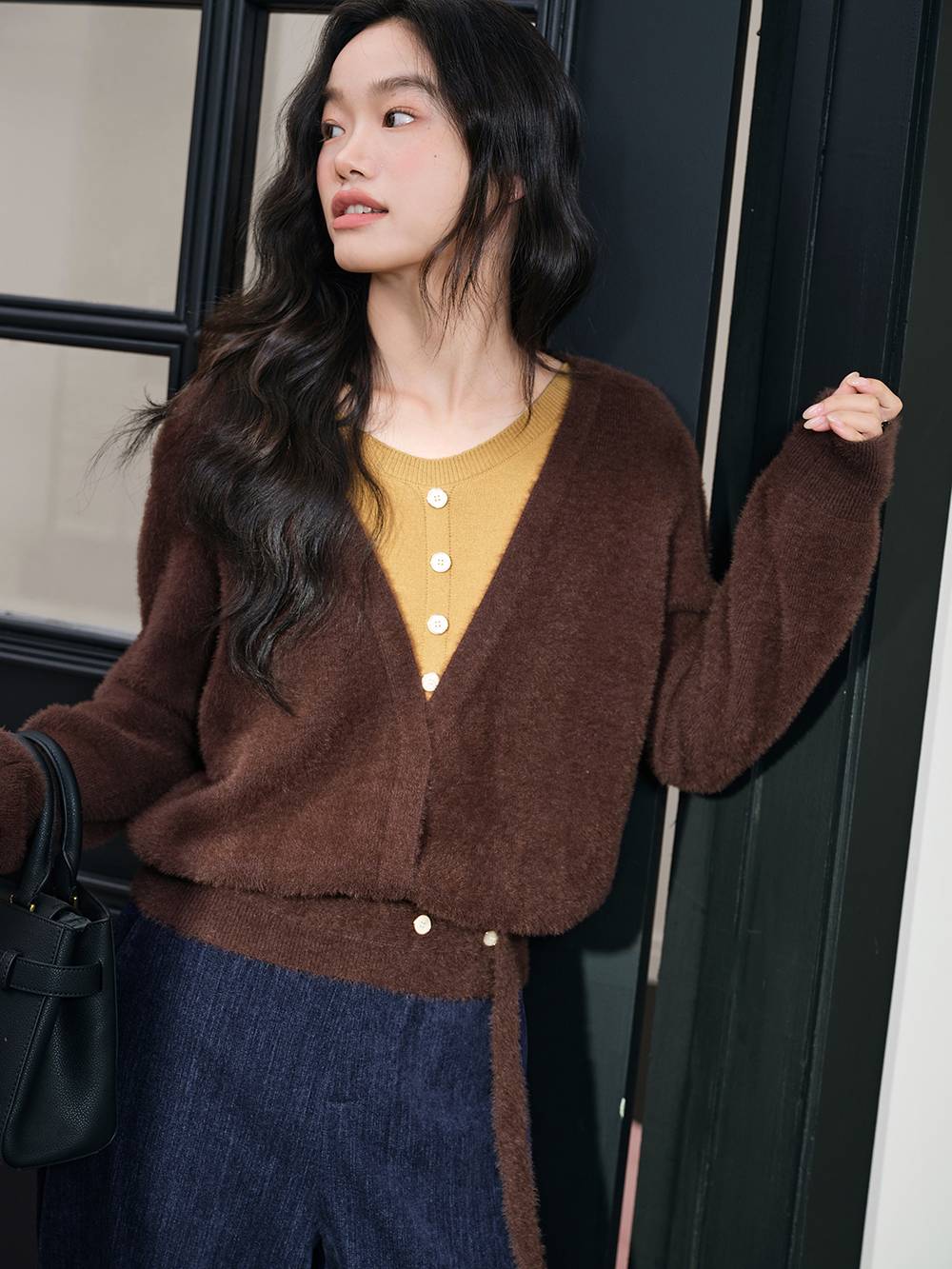 Layered Look Sweater
