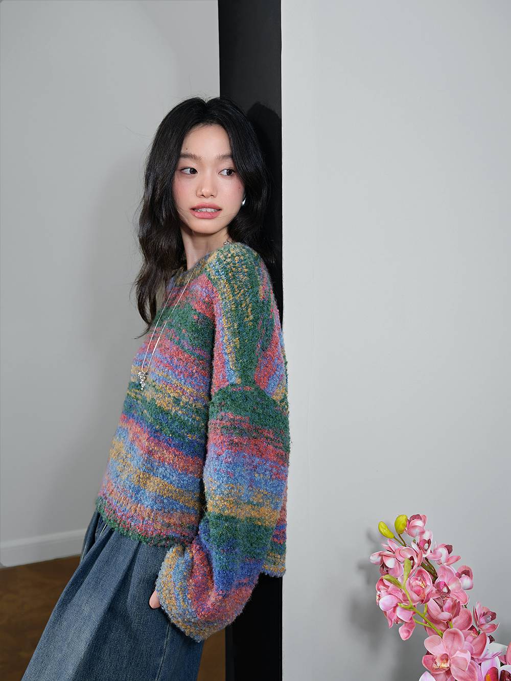 Multi Stripe Sweater