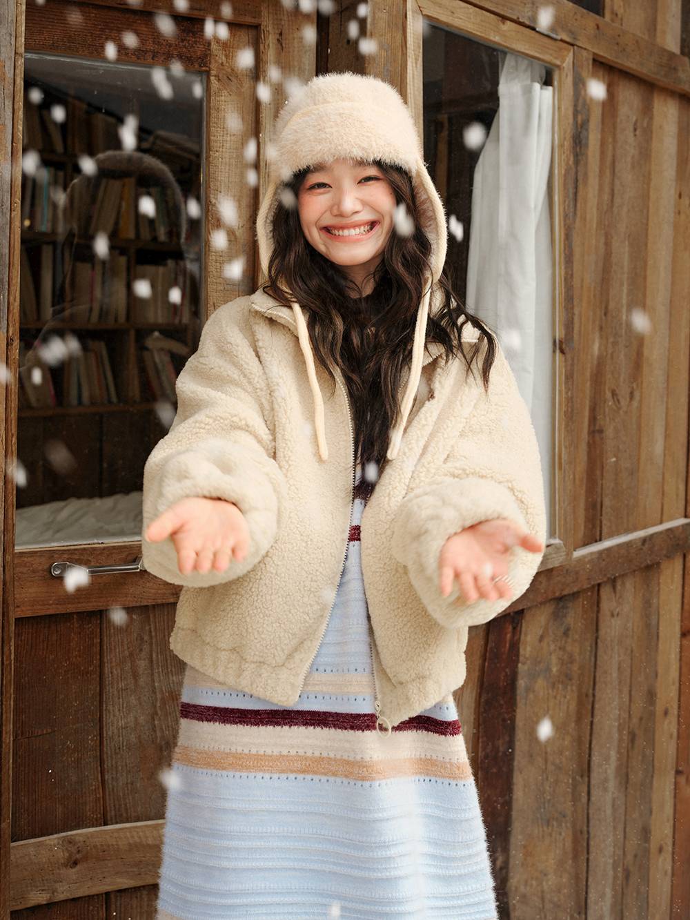 Sleeveless Multi Stripe Dress