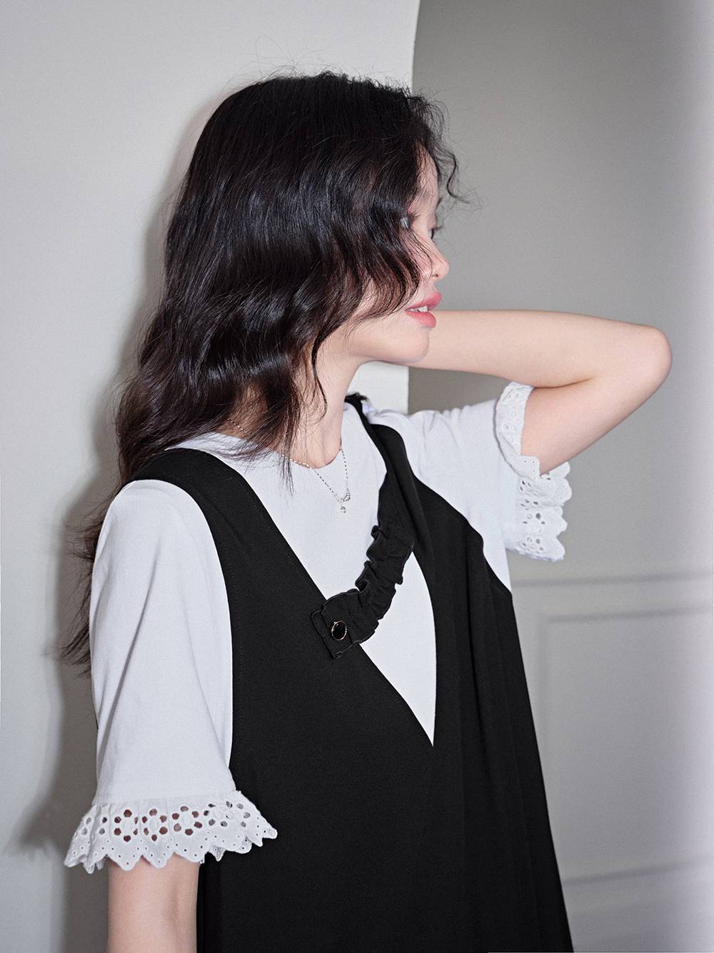 Fake Two-piece Dress