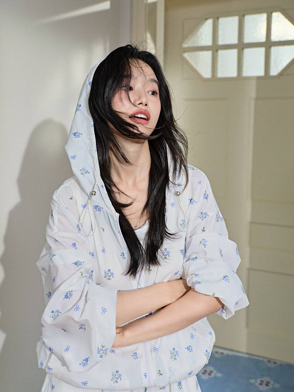 Floral Jacket and Shorts