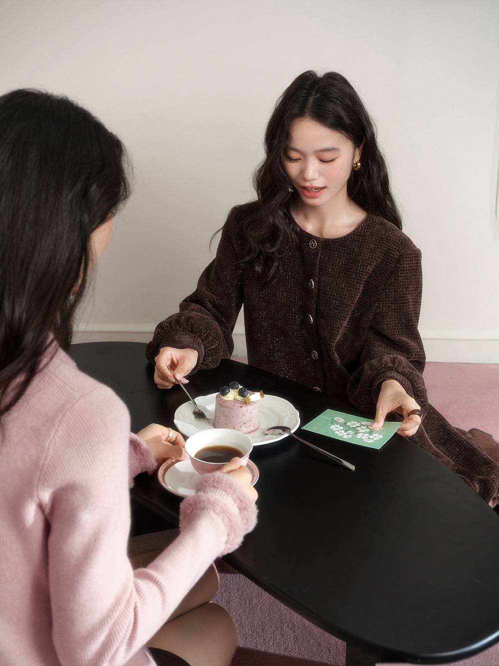 Tweed Bubble Hem Dress