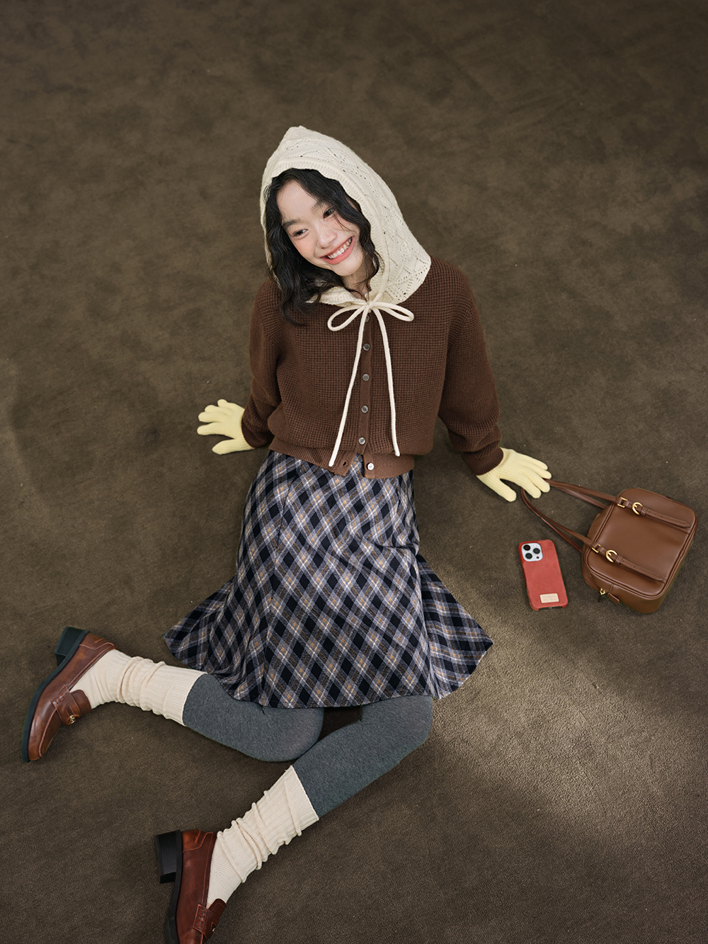 Hooded Cardigan Sweater