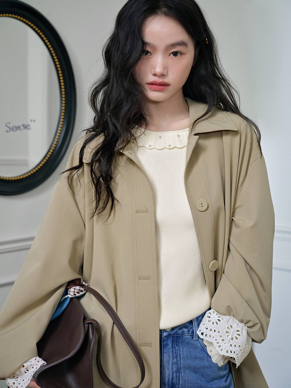 Pearl Embellished Knit Top