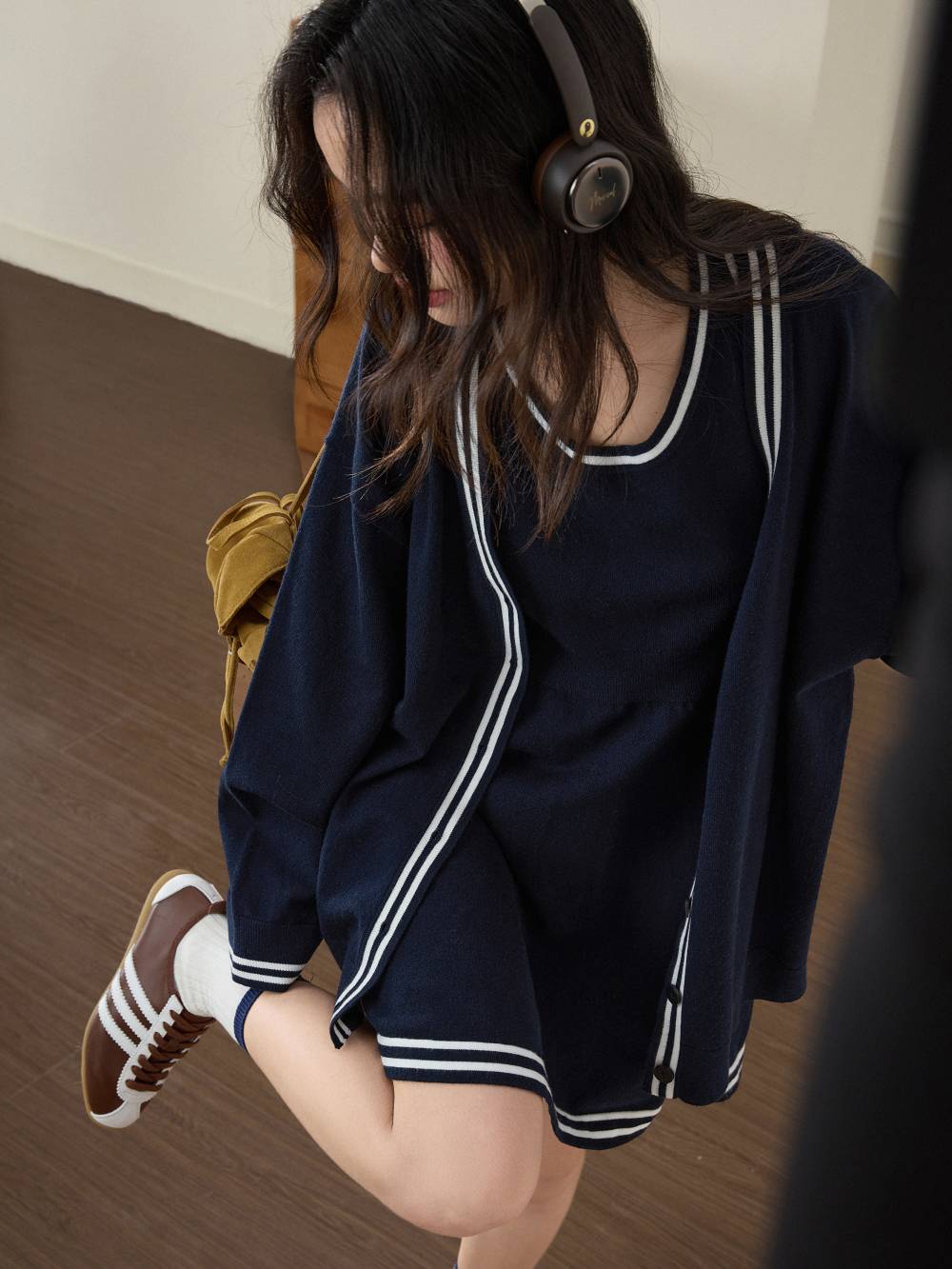 Knit Cardigan and Dress