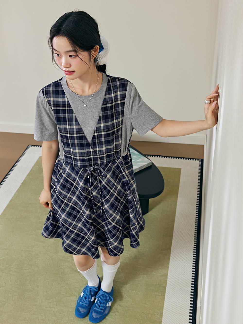 Fake Two-piece Dress