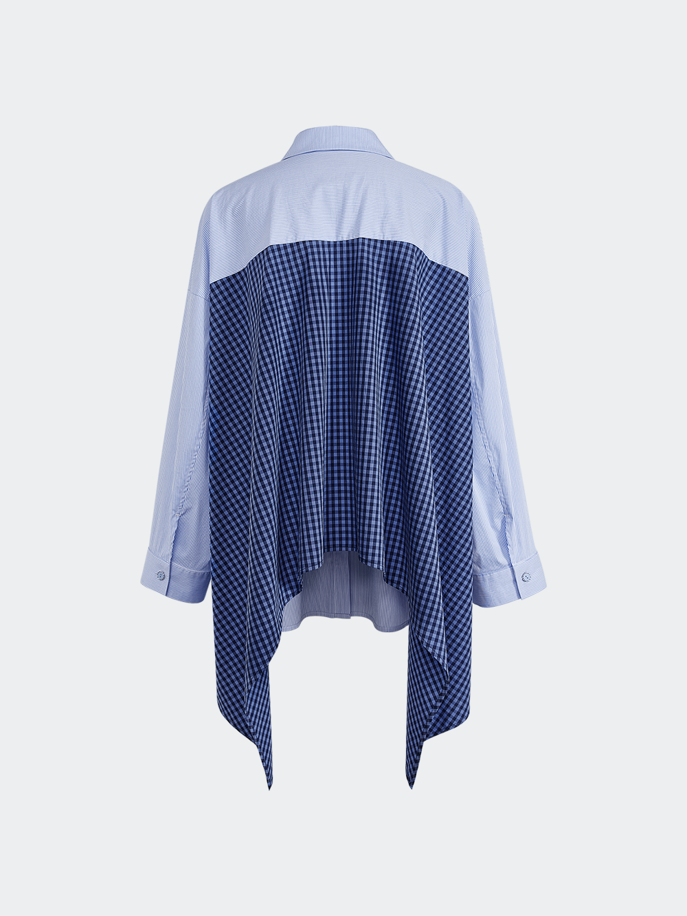 Asymmetrical Hem Blouse