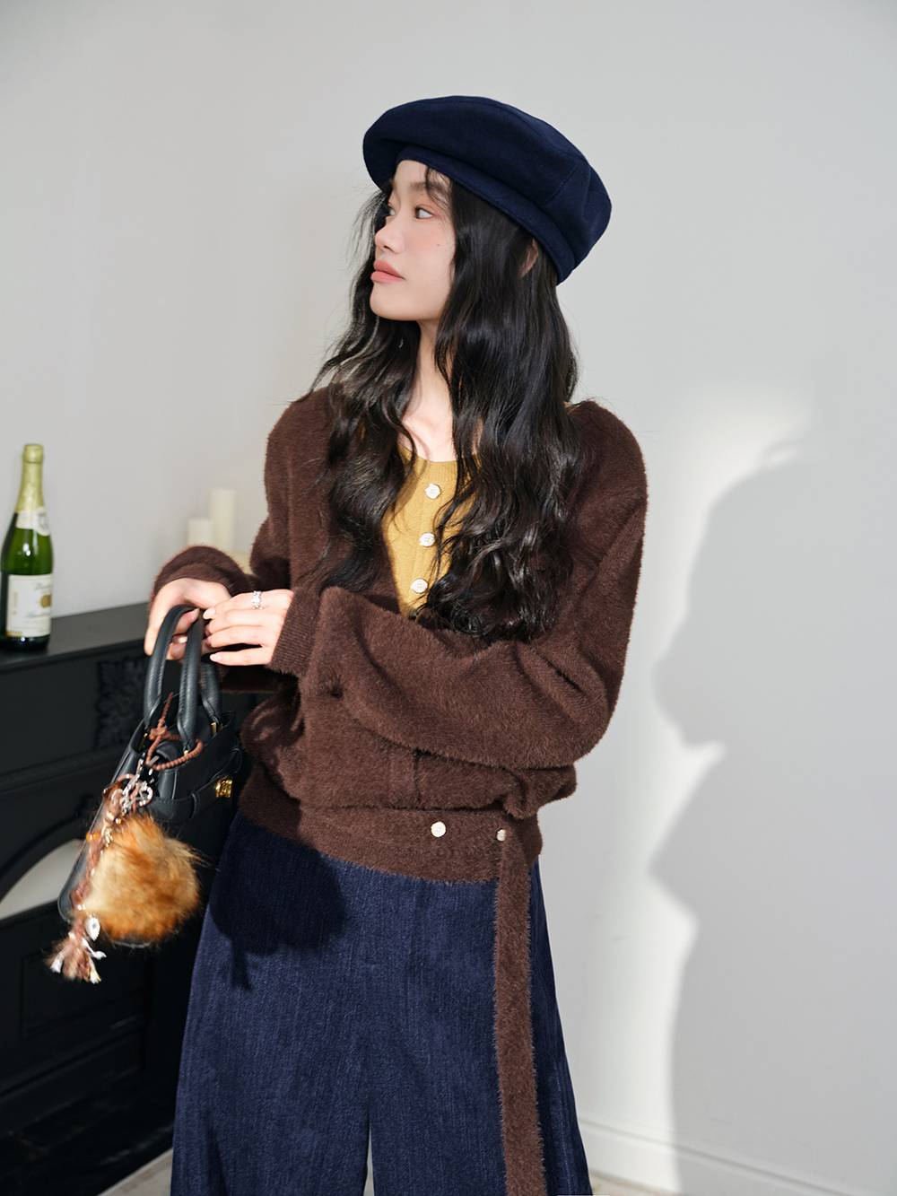 Layered Look Sweater