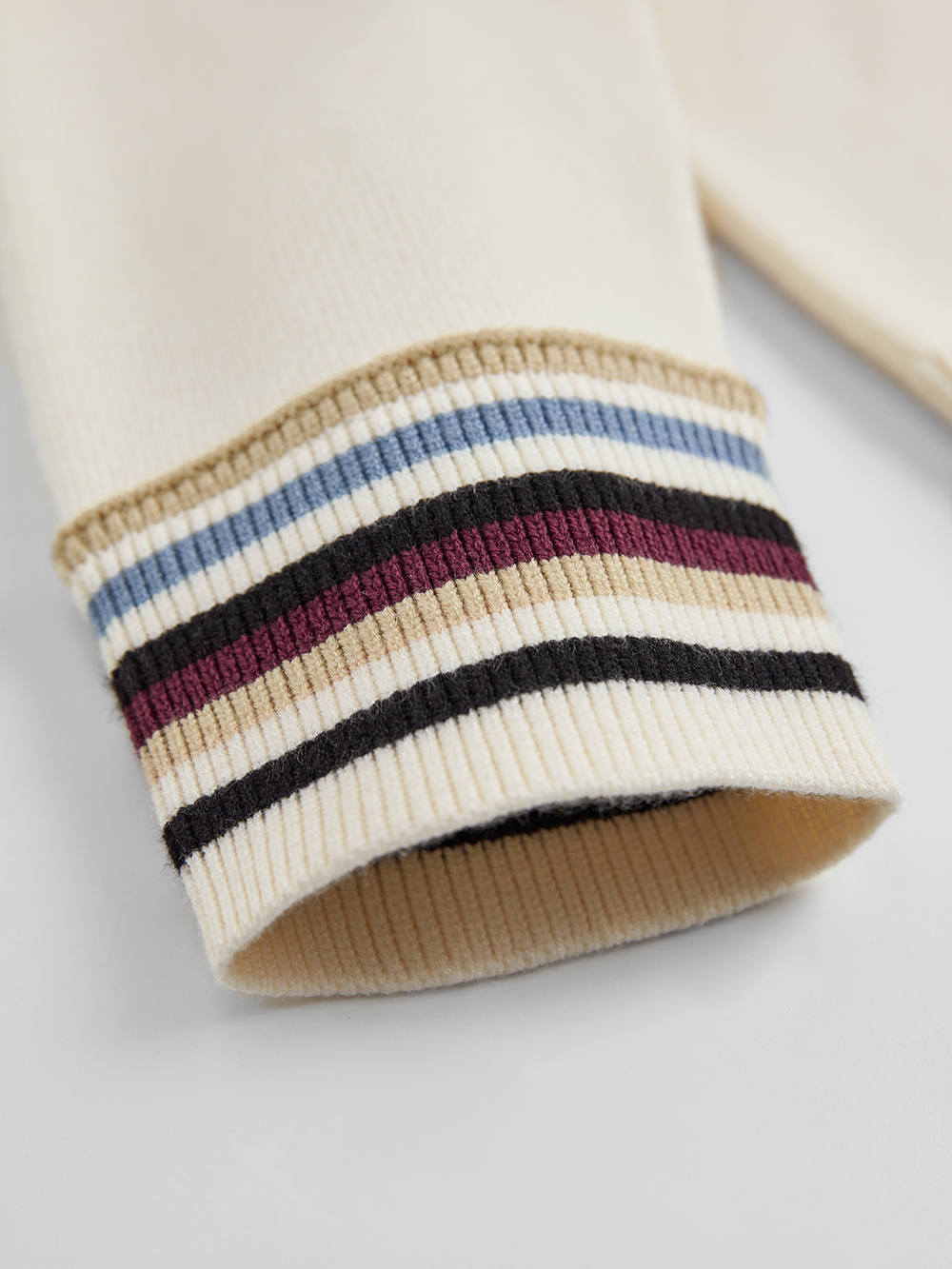 Striped Cape Sweater