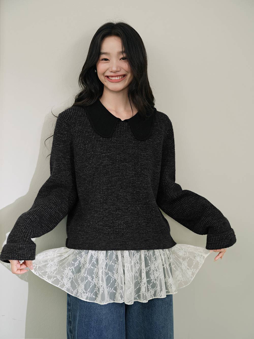 Peter Pan Collar Sweater