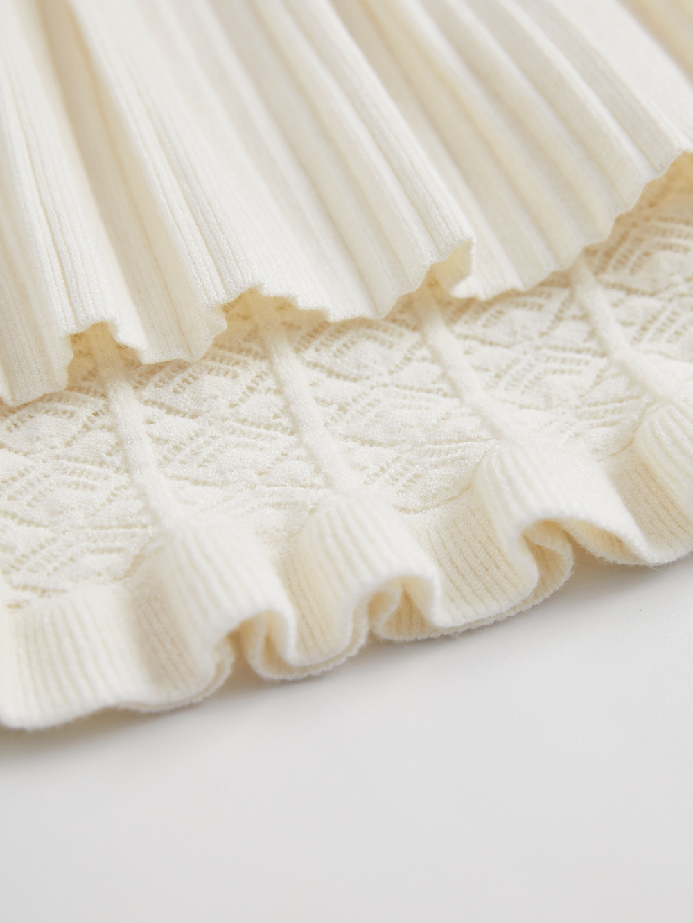 Layered Hem Knit Top