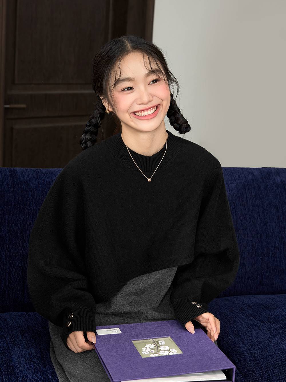 Asymmetrical Sweater and Dress