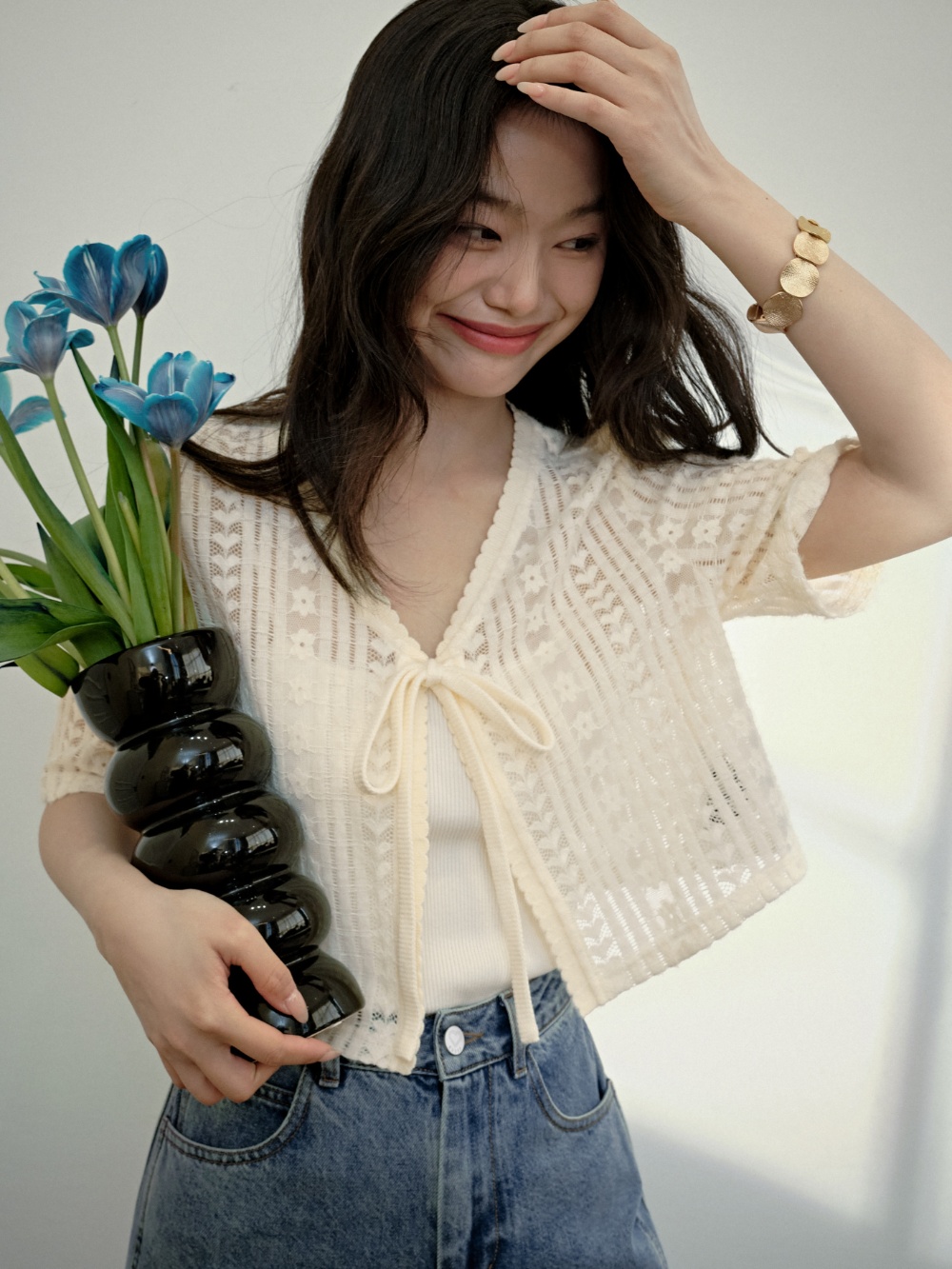 Cropped Cardigan