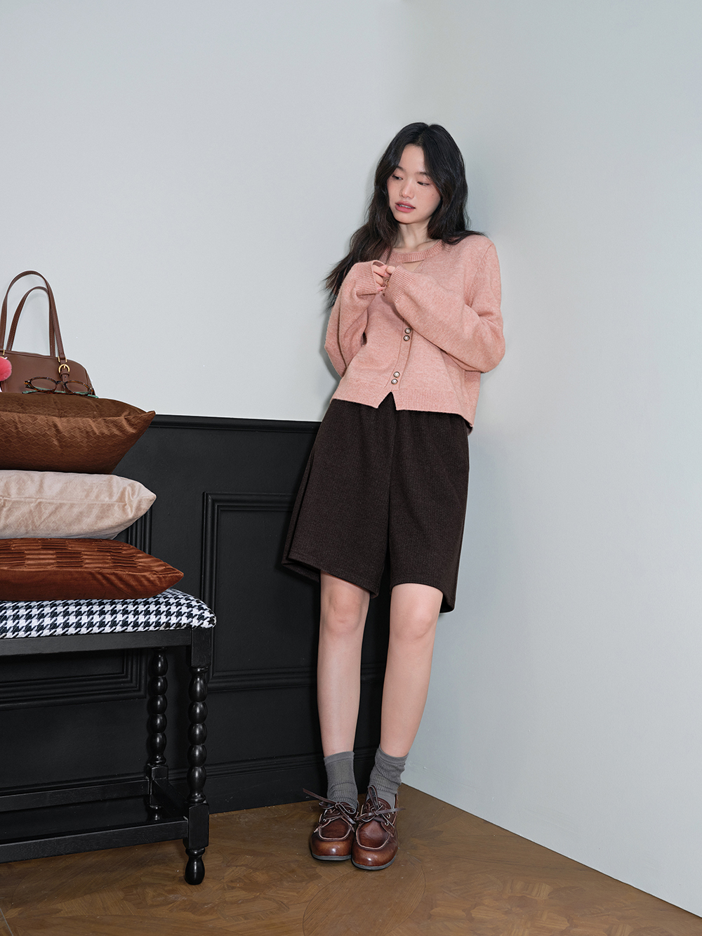 Front Cut Out Sweater