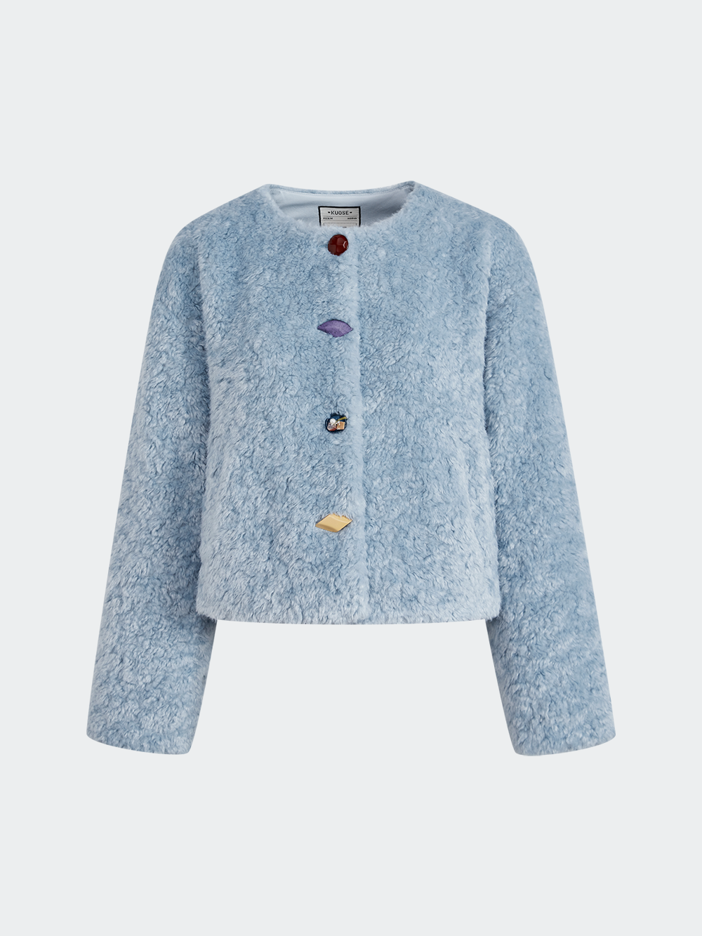 Fuzzy Scarf and Jacket