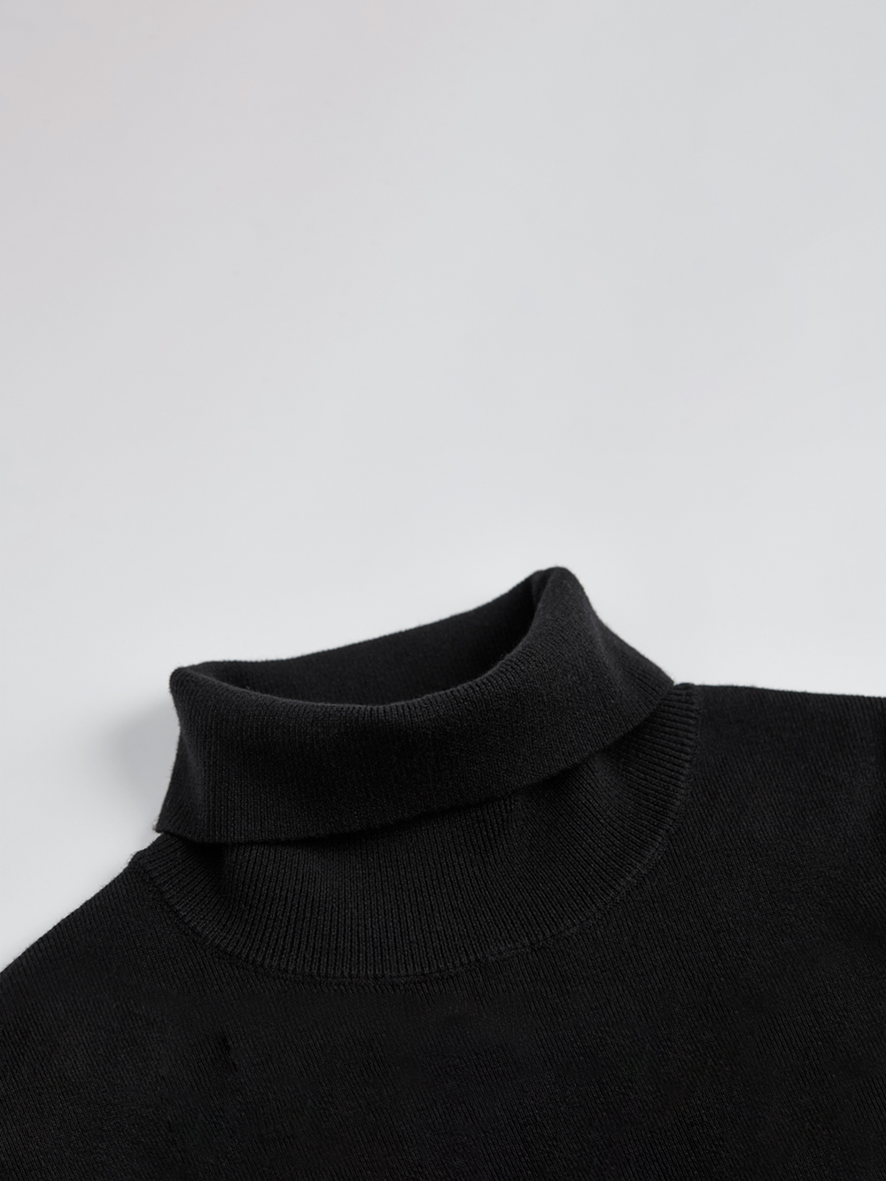 Turtleneck Knit Dress