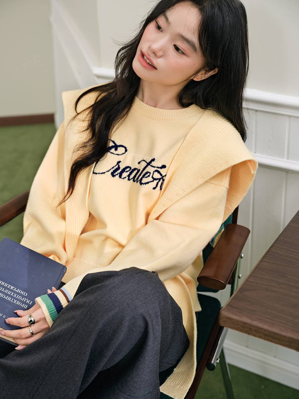 Sweater and Cape Set