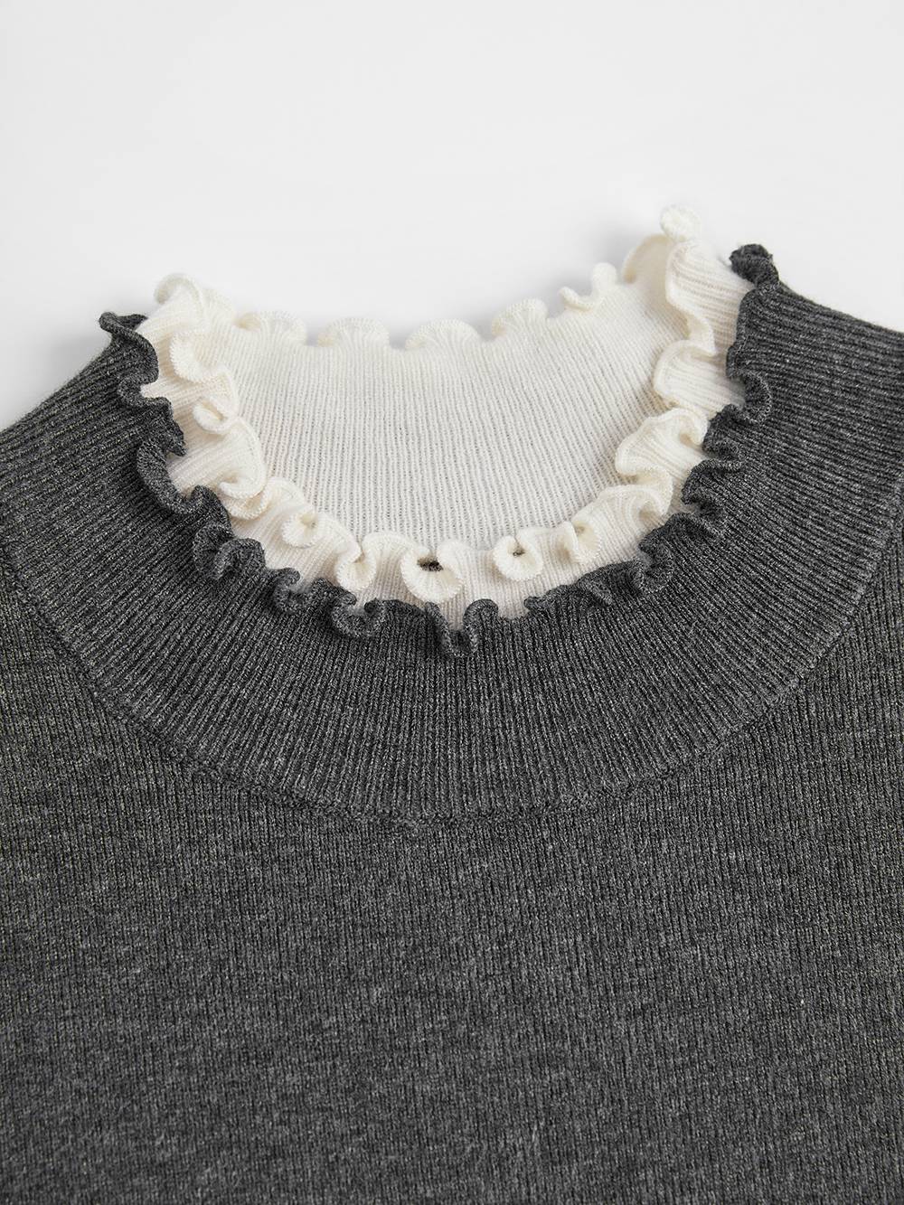 Mock Neck Long-Sleeve Top