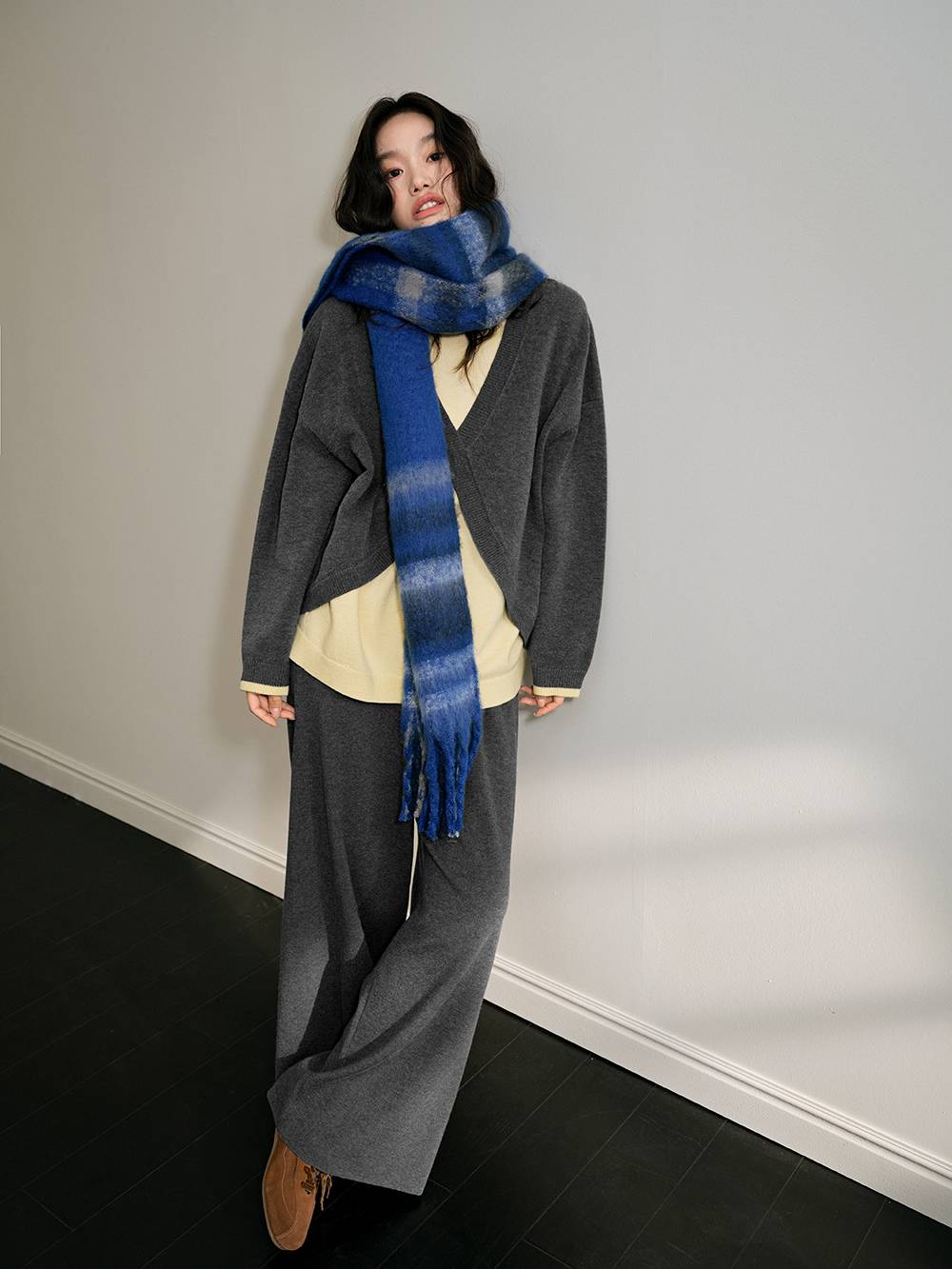 Layered Look Sweater and Pants