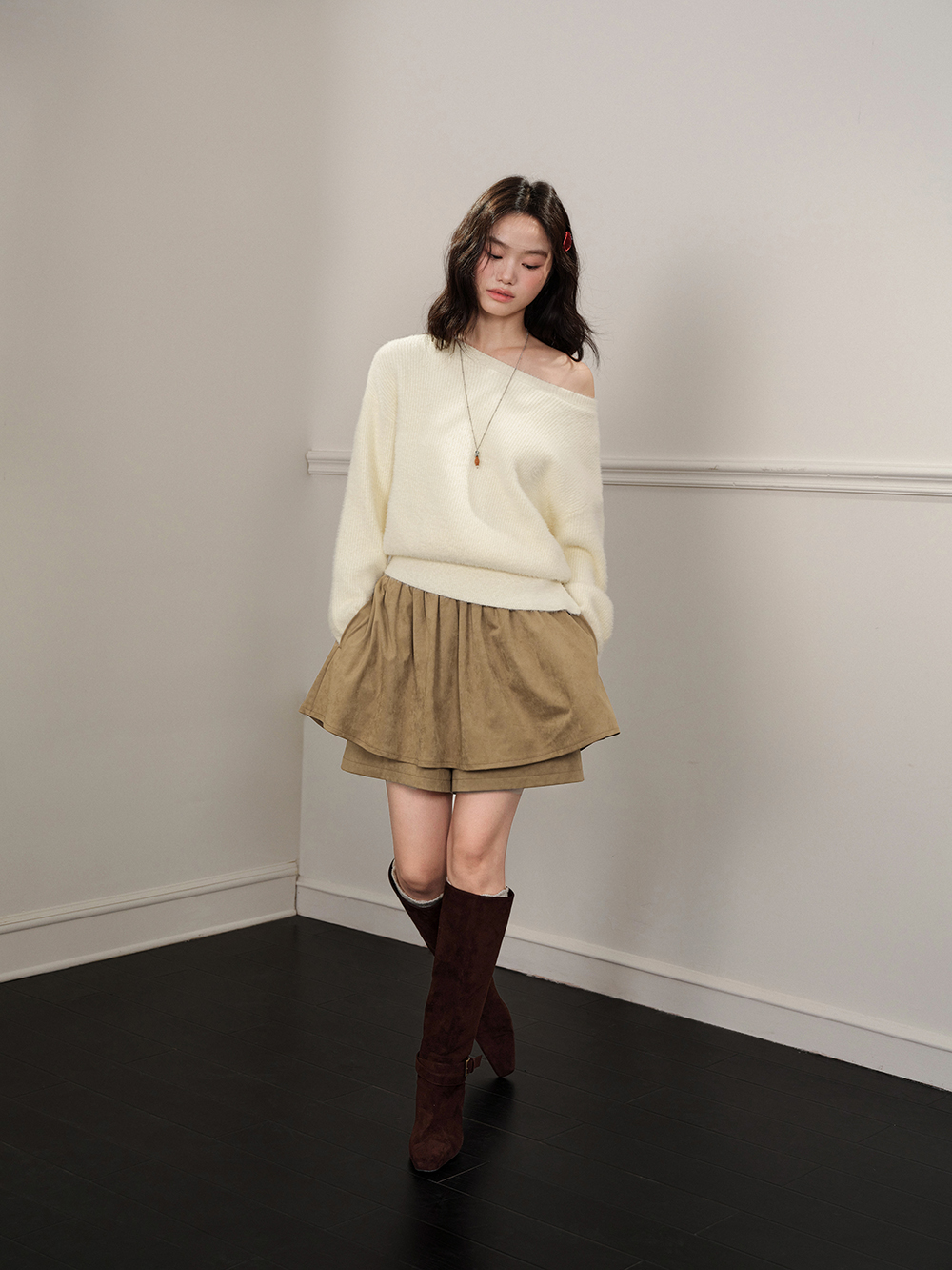 Waist-Cinched Sweater