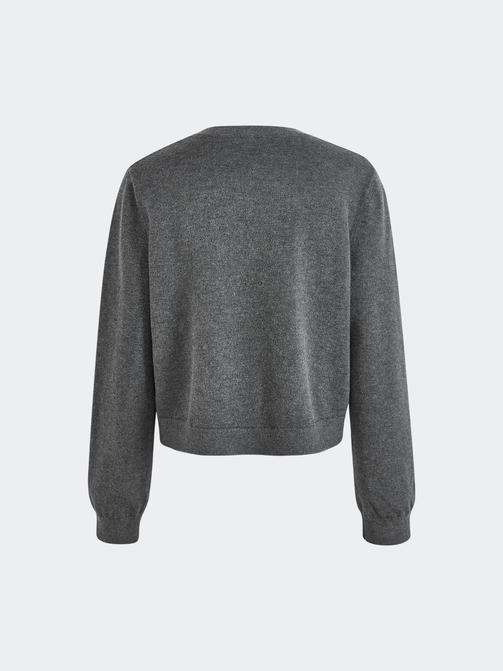 Grey Cardigan and Dress