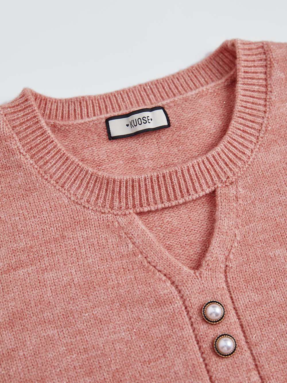 Front Cut Out Sweater