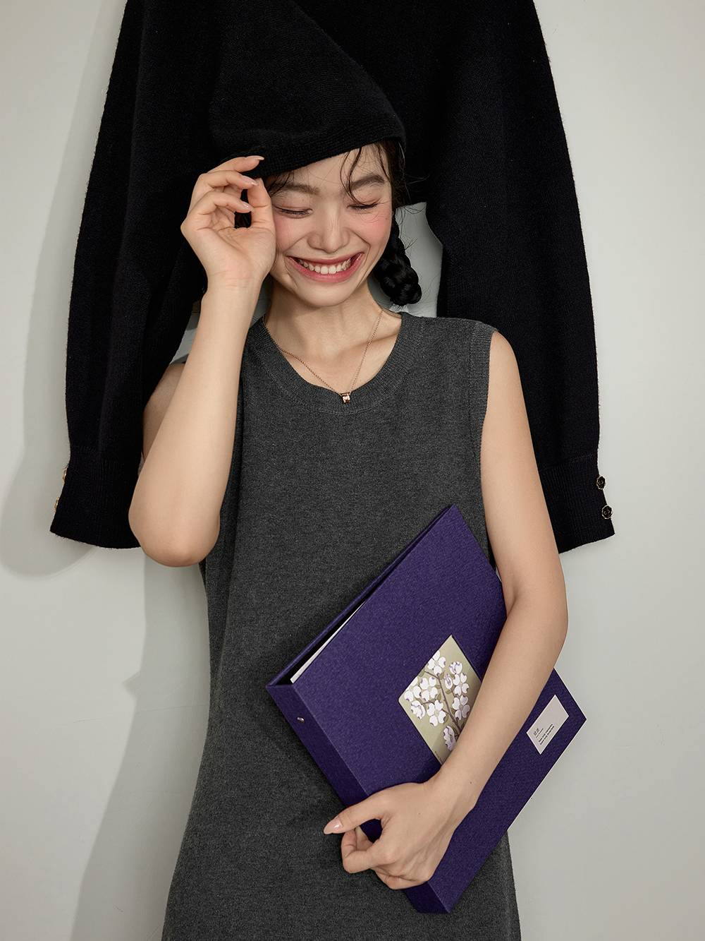 Asymmetrical Sweater and Dress